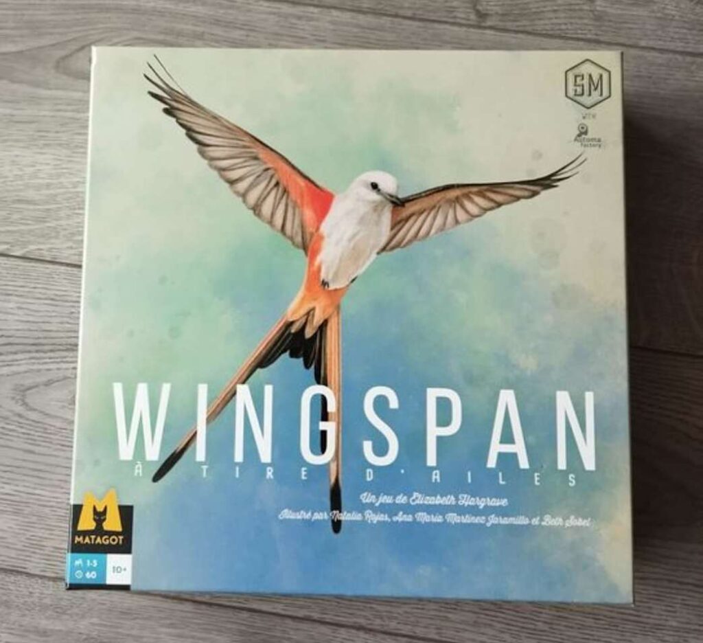 wingspan boardgame for 2 players