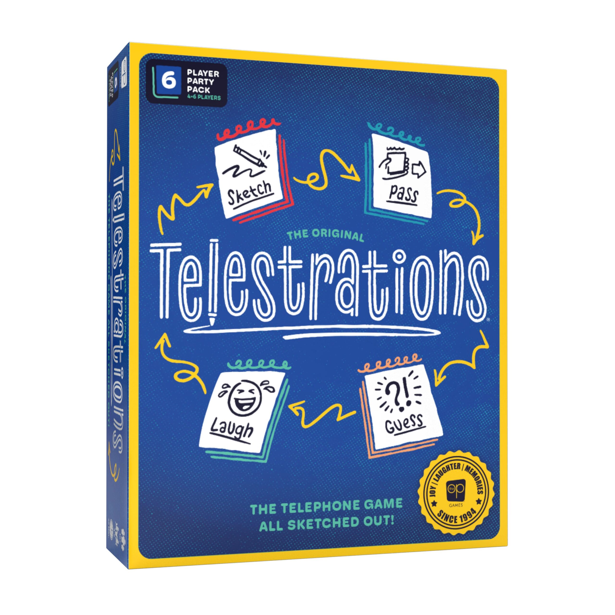 Telestrations party drawing game