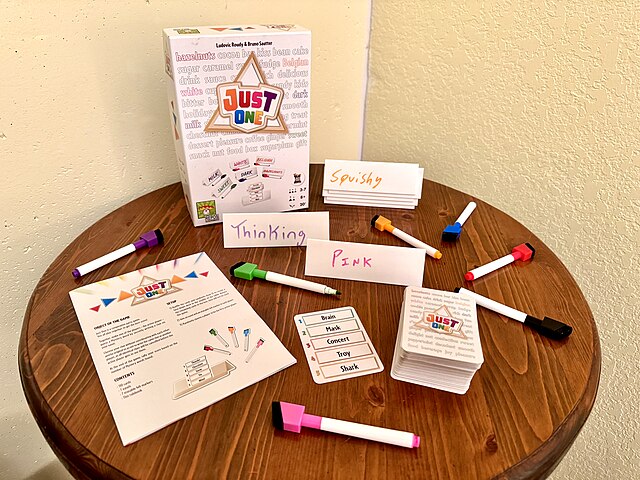 Just One cooperative party game