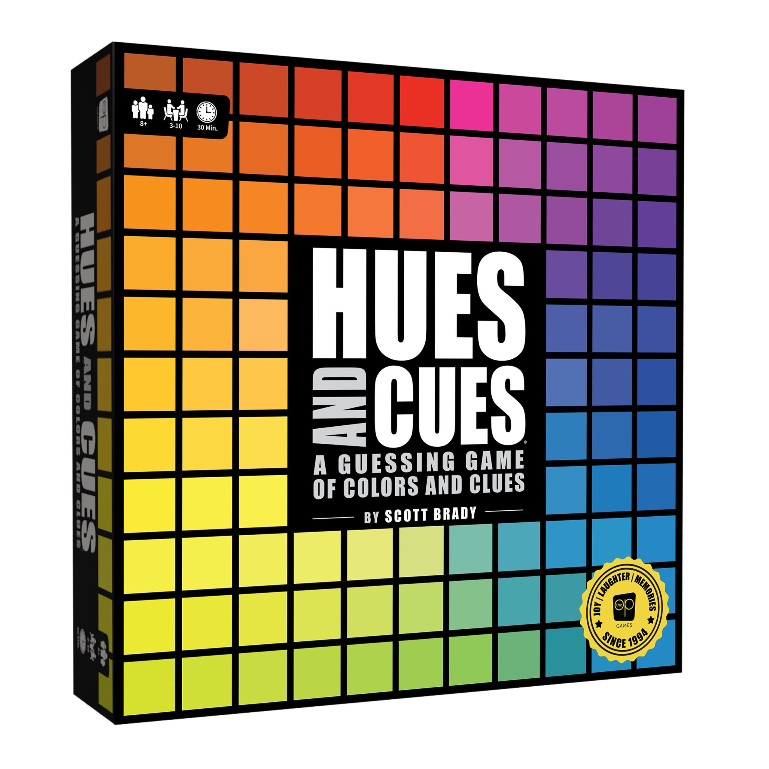 Hues and Cues color guessing game