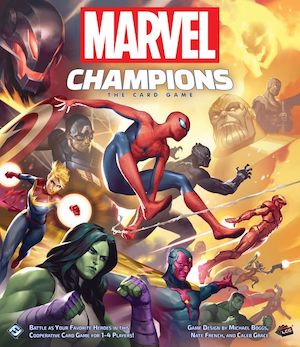 Marvel Champions The Card Game box