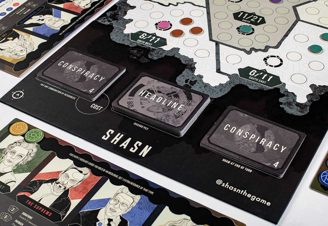 SHASN Board Game packed in packaging - India Essential Edition