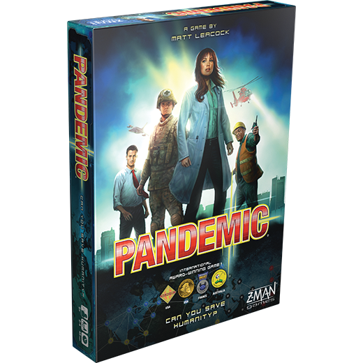 Pandemic board game box