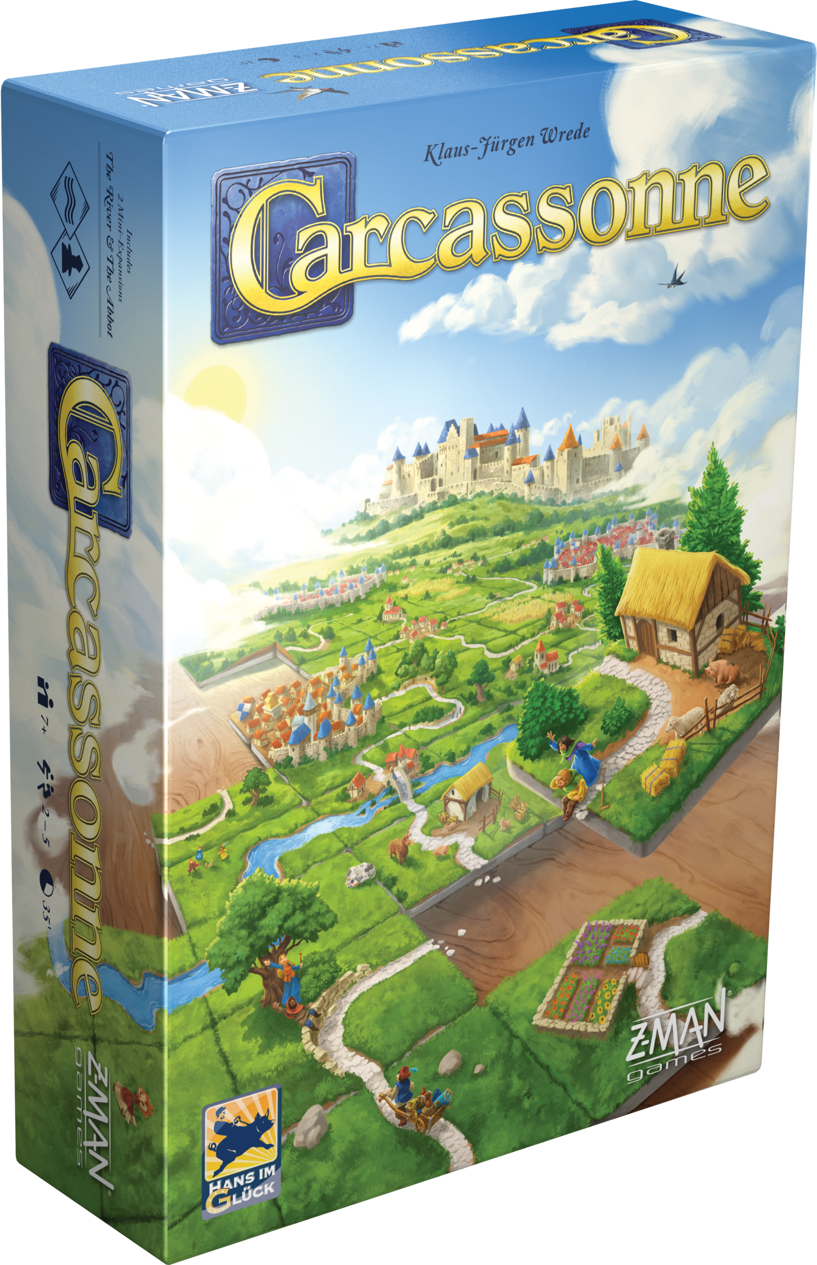 Carcassonne board game box